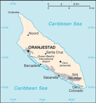 map Aruba
