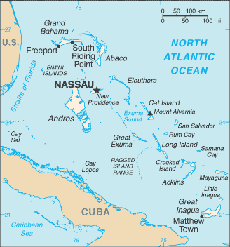 map Bahamalar
