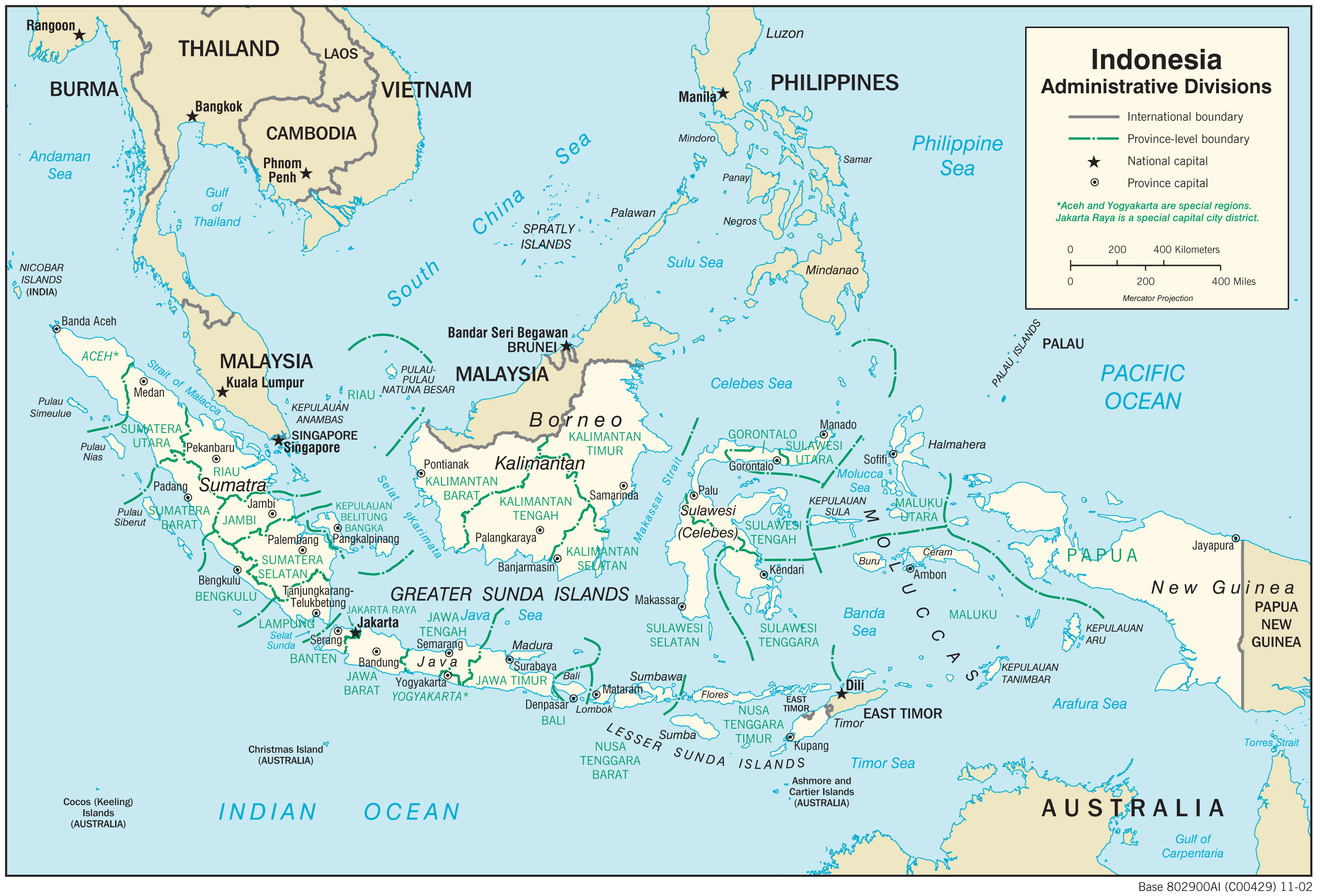 map Endonezya