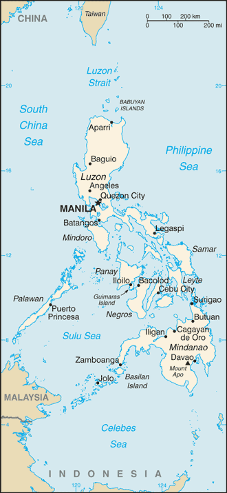 map Filipinler