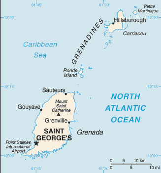 map Grenada