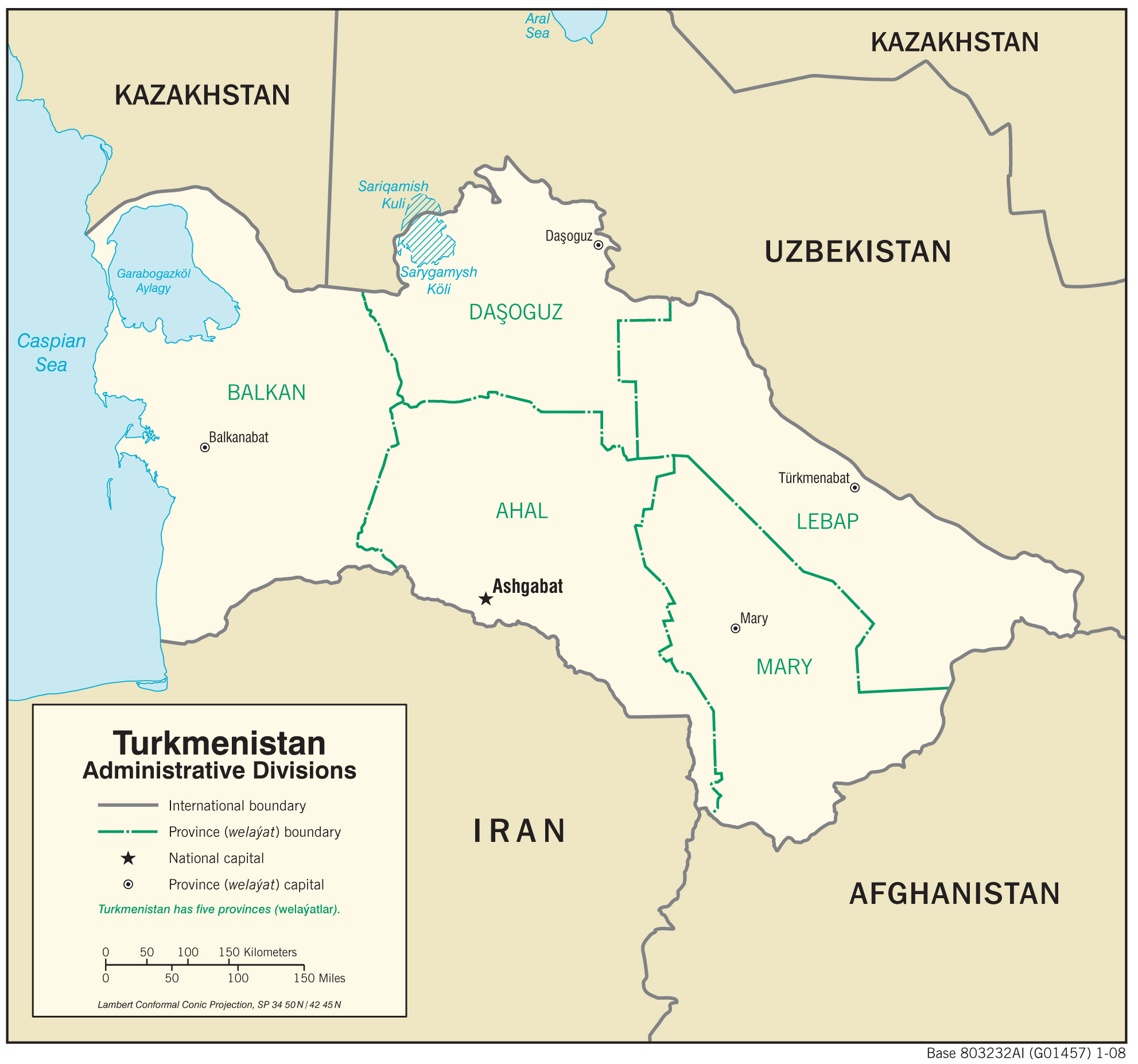 map Türkmenistan