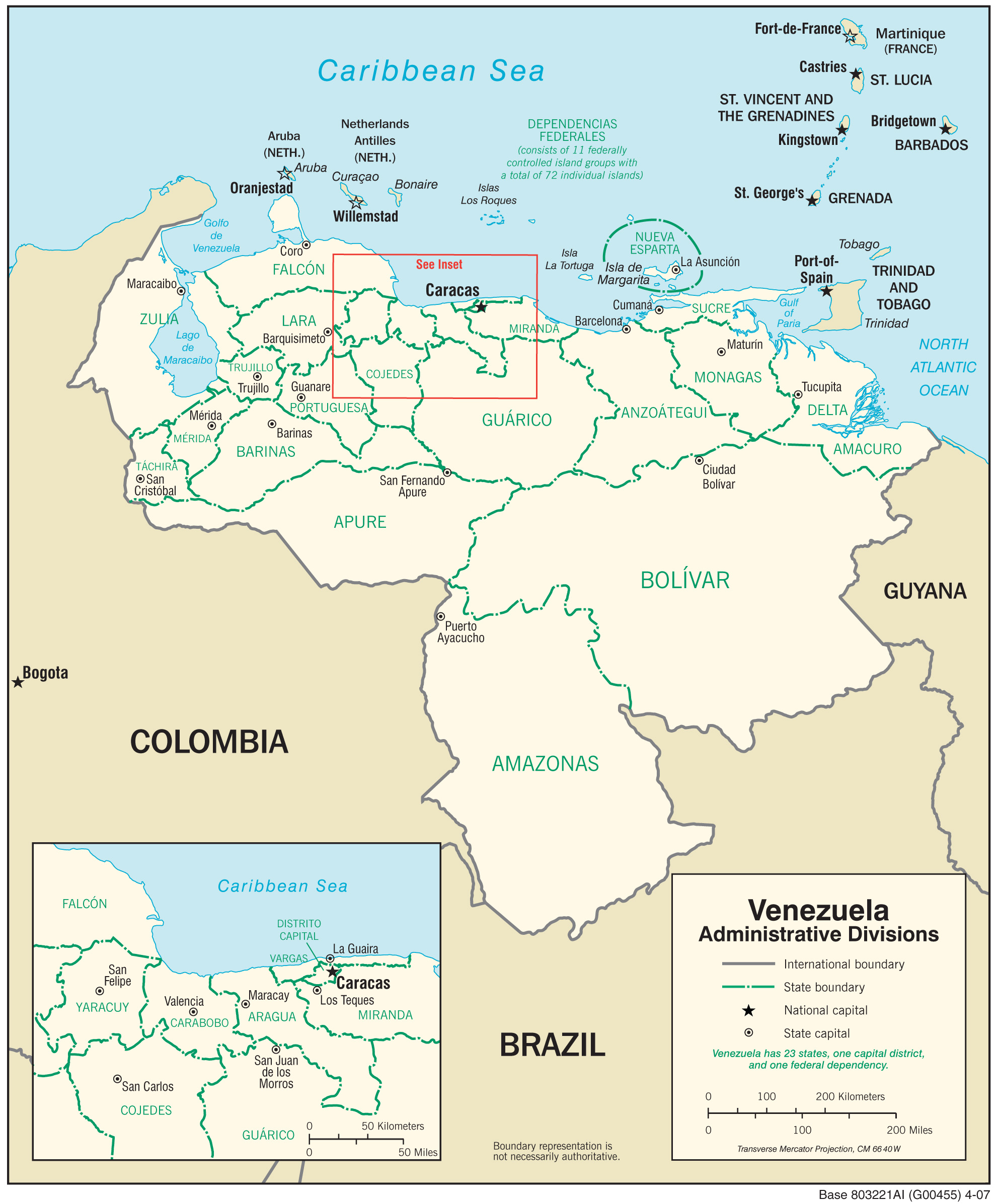 map Venezuela