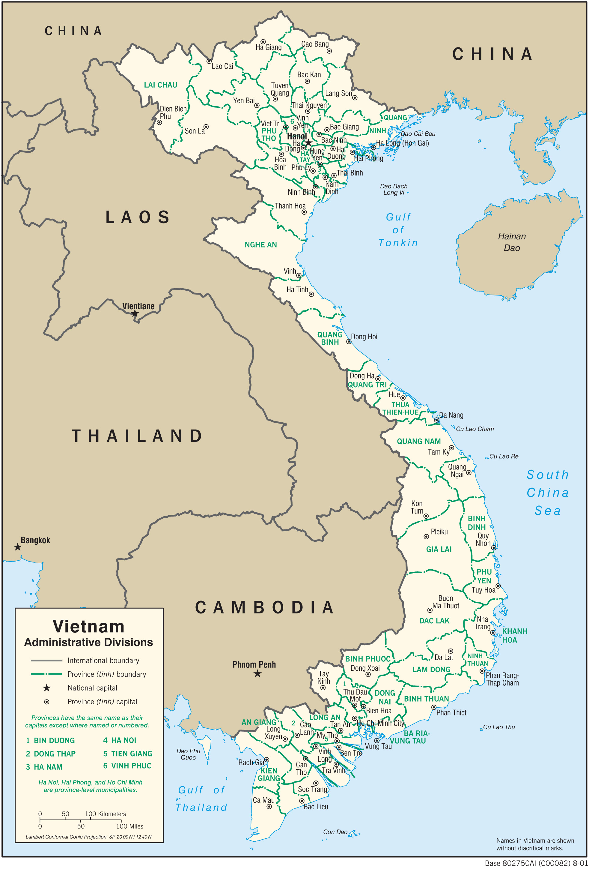 map Vietnam